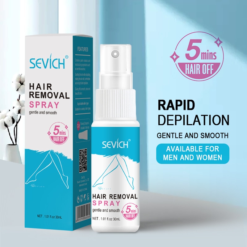 Herbal Hair Removal Spray Set (30ml) - Sevich Hair Care